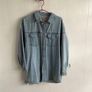 ONLY Blue Denim Shirt